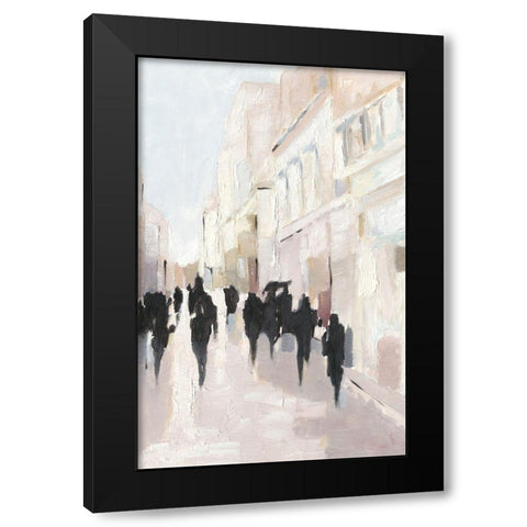 Passing Rain II Black Modern Wood Framed Art Print by Harper, Ethan