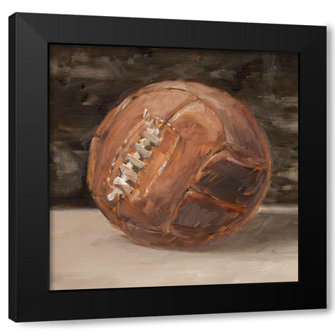 Vintage Leather III Black Modern Wood Framed Art Print with Double Matting by Harper, Ethan