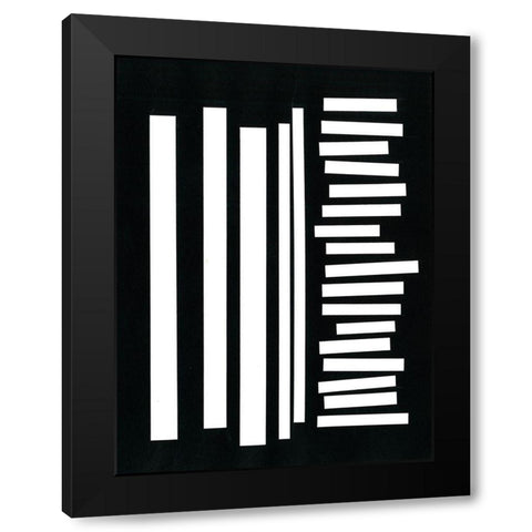 Prestige VIII Black Modern Wood Framed Art Print by Moore, Regina