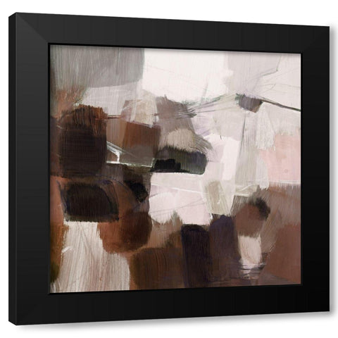 Melange I Black Modern Wood Framed Art Print by Borges, Victoria
