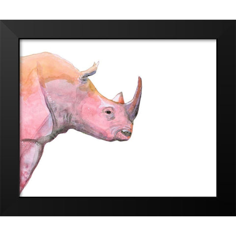 Sunset Safari III Black Modern Wood Framed Art Print by Ludwig, Alicia