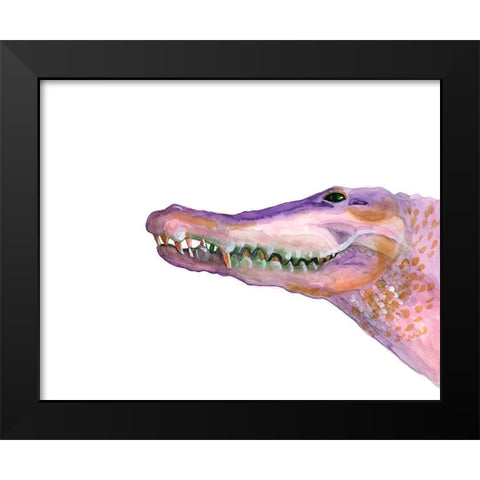 Sunset Safari IV Black Modern Wood Framed Art Print by Ludwig, Alicia