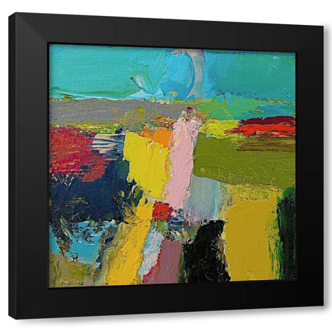 County Line I Black Modern Wood Framed Art Print by Friedlander, Allan