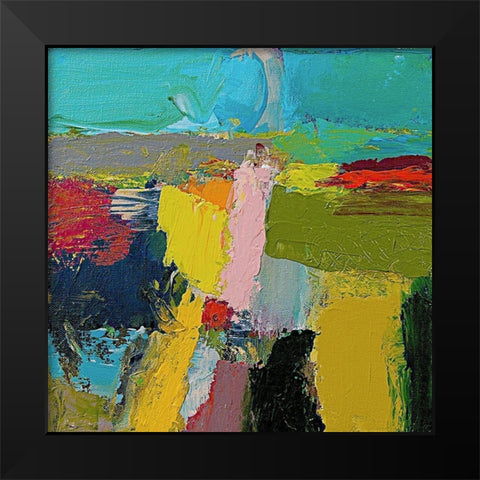 County Line I Black Modern Wood Framed Art Print by Friedlander, Allan