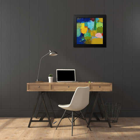 County Line II Black Modern Wood Framed Art Print by Friedlander, Allan