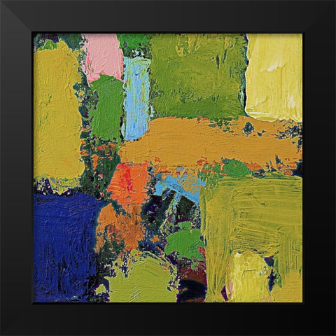 County Line III Black Modern Wood Framed Art Print by Friedlander, Allan