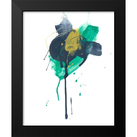 Morsel I Black Modern Wood Framed Art Print by Vess, June Erica