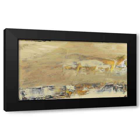 Tangent III Black Modern Wood Framed Art Print with Double Matting by Gordon, Sharon