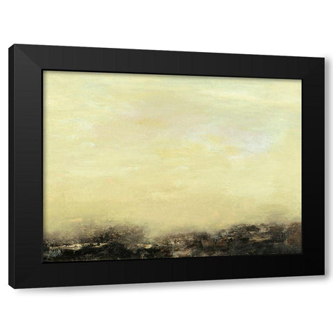 Elevated View I Black Modern Wood Framed Art Print by Gordon, Sharon
