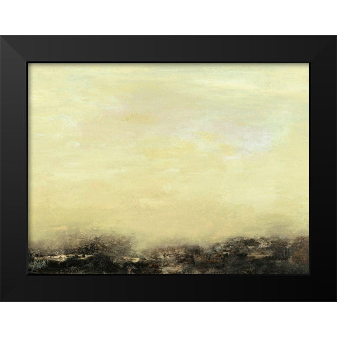 Elevated View I Black Modern Wood Framed Art Print by Gordon, Sharon