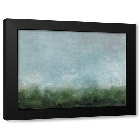 Elevated View II Black Modern Wood Framed Art Print with Double Matting by Gordon, Sharon