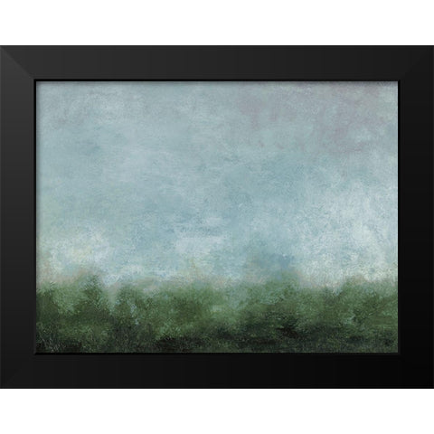 Elevated View II Black Modern Wood Framed Art Print by Gordon, Sharon