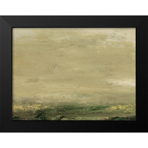Elevated View V Black Modern Wood Framed Art Print by Gordon, Sharon