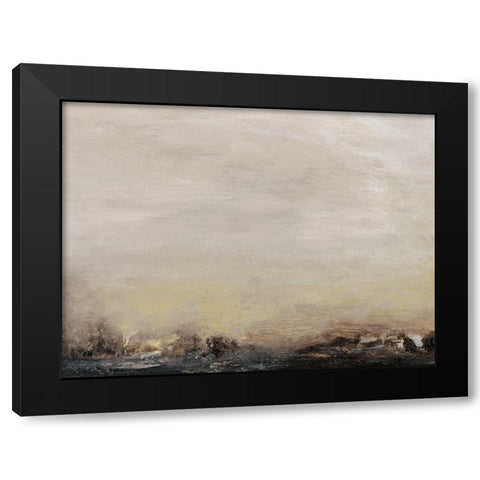 Elevated View VI Black Modern Wood Framed Art Print by Gordon, Sharon
