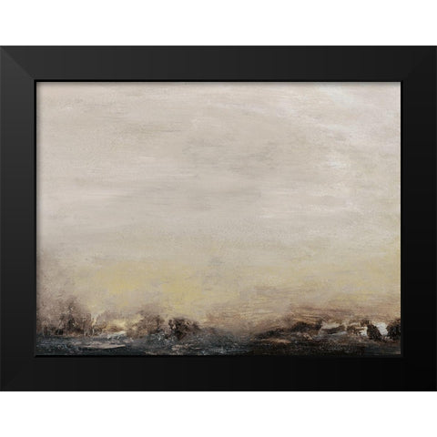 Elevated View VI Black Modern Wood Framed Art Print by Gordon, Sharon