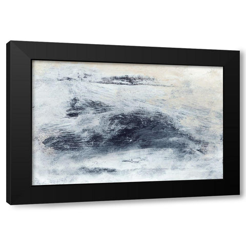 Hushed IV Black Modern Wood Framed Art Print with Double Matting by Gordon, Sharon