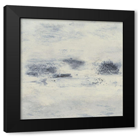Fog Lifting I Black Modern Wood Framed Art Print by Gordon, Sharon