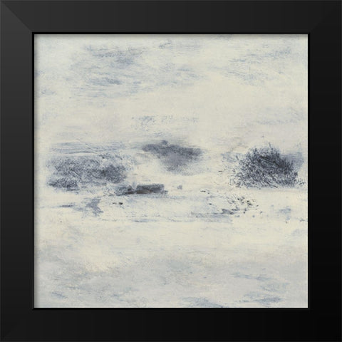 Fog Lifting I Black Modern Wood Framed Art Print by Gordon, Sharon