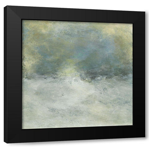 Fog Lifting II Black Modern Wood Framed Art Print by Gordon, Sharon