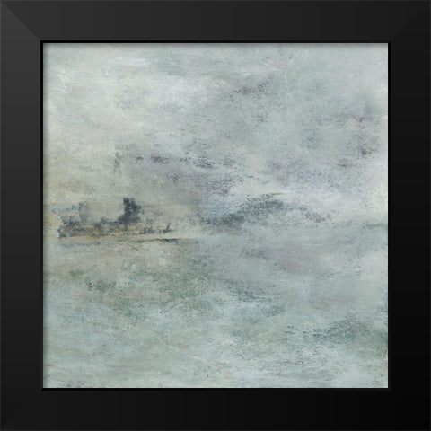Fog Lifting III Black Modern Wood Framed Art Print by Gordon, Sharon