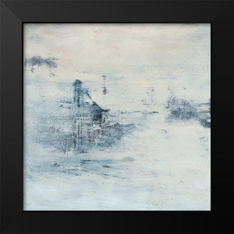 Fog Lifting V Black Modern Wood Framed Art Print by Gordon, Sharon