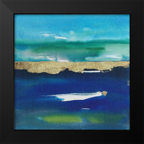 Nature at Peace IV Black Modern Wood Framed Art Print by Combs, Joyce
