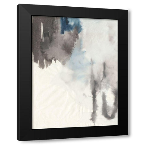 Peace II Black Modern Wood Framed Art Print by Combs, Joyce