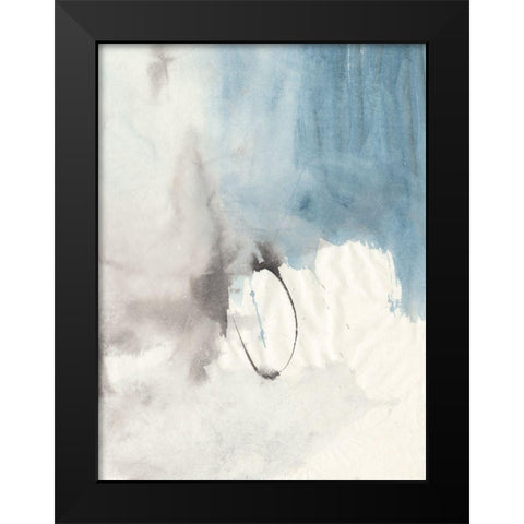Tranquility I Black Modern Wood Framed Art Print by Combs, Joyce