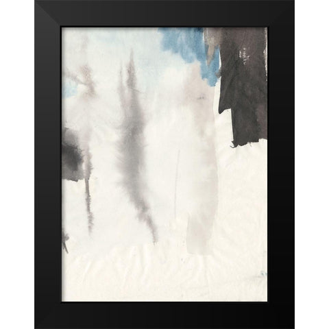 Tranquility II Black Modern Wood Framed Art Print by Combs, Joyce