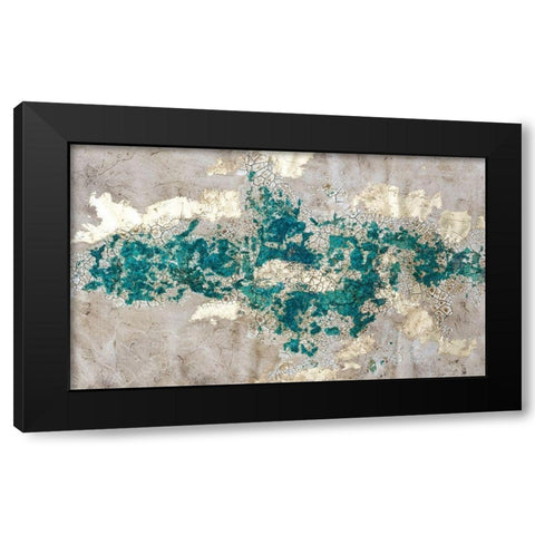 Mineral Drift I Black Modern Wood Framed Art Print with Double Matting by Willett, Michael