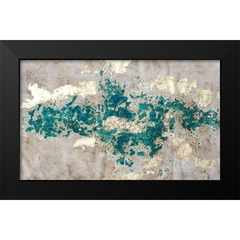 Mineral Drift I Black Modern Wood Framed Art Print by Willett, Michael