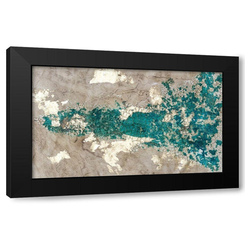 Mineral Drift II Black Modern Wood Framed Art Print with Double Matting by Willett, Michael