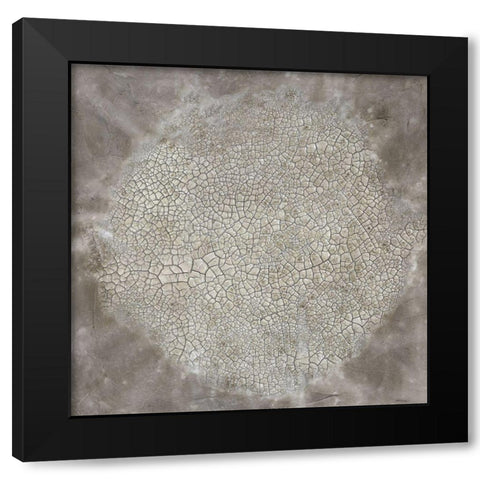 Parched Earth Black Modern Wood Framed Art Print by Willett, Michael
