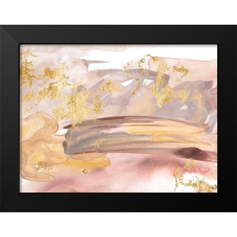 Shadows of Dawn III Black Modern Wood Framed Art Print by Wang, Melissa