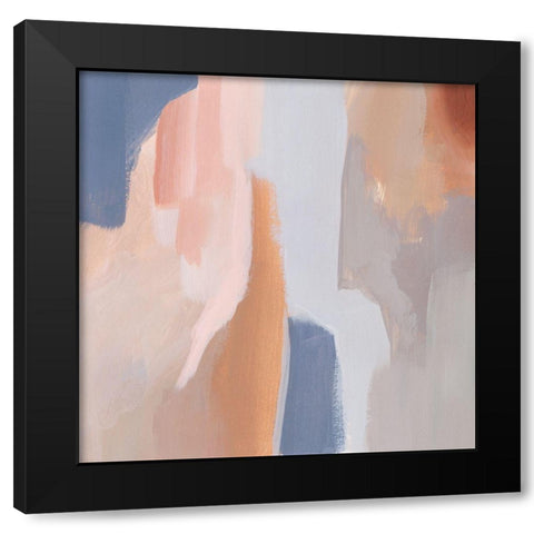Clay Blush IV Black Modern Wood Framed Art Print by Popp, Grace