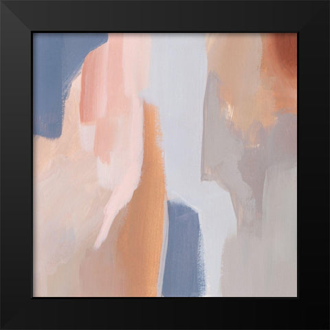 Clay Blush IV Black Modern Wood Framed Art Print by Popp, Grace