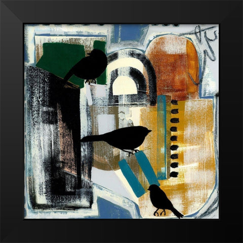 Treehouse Overture I Black Modern Wood Framed Art Print by Daavettila, Tara