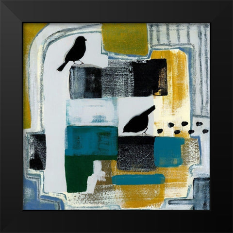 Treehouse Overture III Black Modern Wood Framed Art Print by Daavettila, Tara