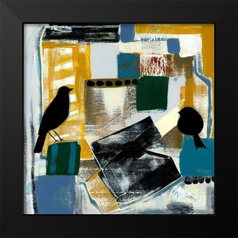 Treehouse Overture V Black Modern Wood Framed Art Print by Daavettila, Tara