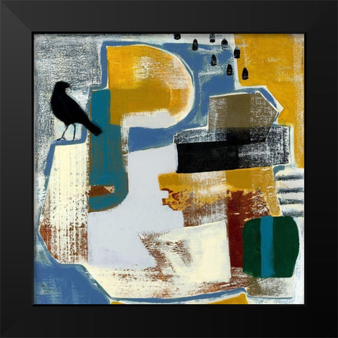 Treehouse Overture VI Black Modern Wood Framed Art Print by Daavettila, Tara