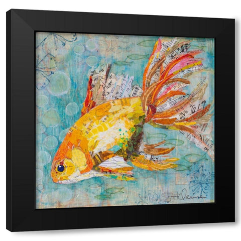 Always Looking Up I Black Modern Wood Framed Art Print with Double Matting by St. Hilaire, Elizabeth