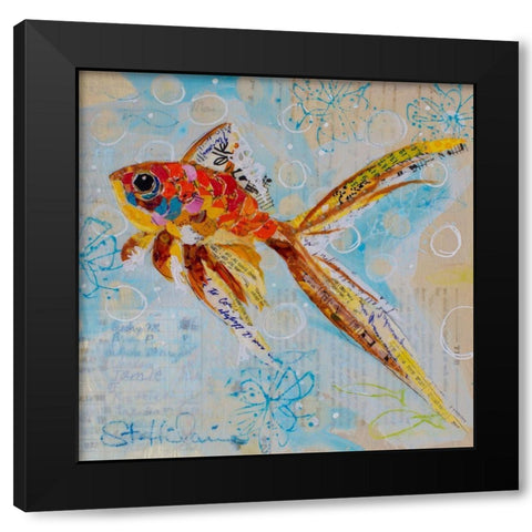 Always Looking Up III Black Modern Wood Framed Art Print with Double Matting by St. Hilaire, Elizabeth