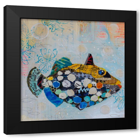 Always Looking Up IV Black Modern Wood Framed Art Print with Double Matting by St. Hilaire, Elizabeth