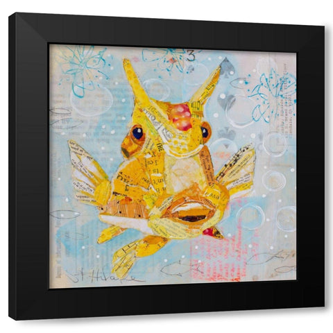 Always Looking Up VI Black Modern Wood Framed Art Print with Double Matting by St. Hilaire, Elizabeth