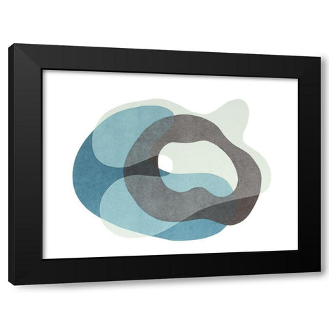 Homage to Eames I Black Modern Wood Framed Art Print with Double Matting by Delamater, Rob
