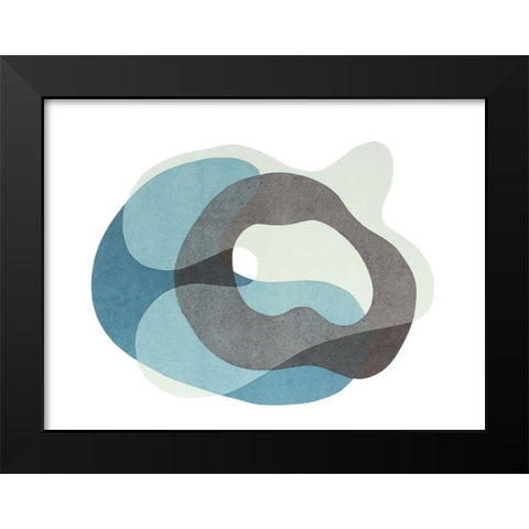 Homage to Eames I Black Modern Wood Framed Art Print by Delamater, Rob