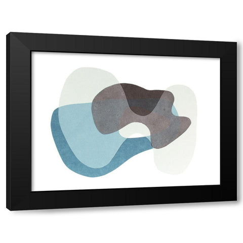 Homage to Eames III Black Modern Wood Framed Art Print with Double Matting by Delamater, Rob