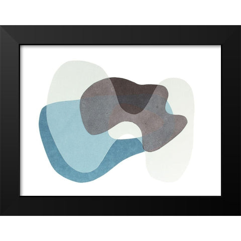 Homage to Eames III Black Modern Wood Framed Art Print by Delamater, Rob