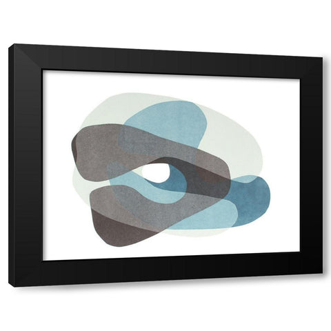 Homage to Eames IV Black Modern Wood Framed Art Print with Double Matting by Delamater, Rob