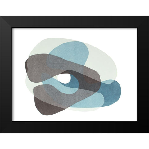 Homage to Eames IV Black Modern Wood Framed Art Print by Delamater, Rob